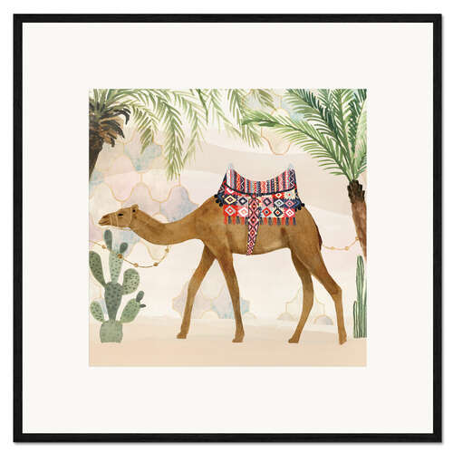 Ingelijste kunstdruk Meet me in Marrakesh II