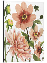 Magnettafel Dahlienzauber II