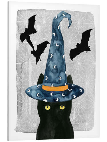 Cuadro de aluminio Gato negro i