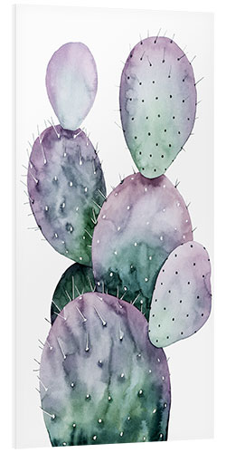 PVC print Violet cactus II