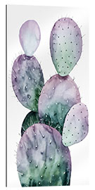 Gallery print Violet cactus II