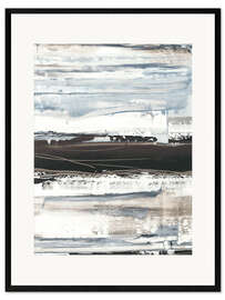 Framed art print Icy horizon II