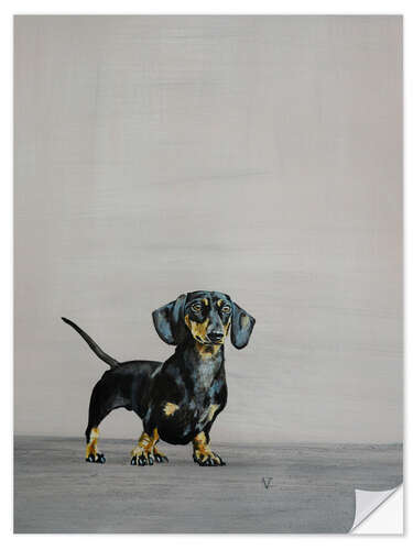 Sisustustarra Little Dachshund