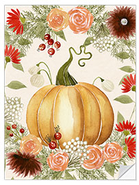 Wandsticker Roter Herbst I