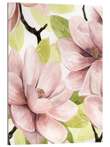 Galleritryk Blushing Magnolia I