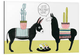 Magnettafel Let's Taco Bout Love I