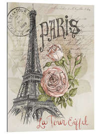 Gallery print Paris and the Eiffel Tower