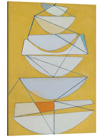 Magnettafel Abstrakte Segel II