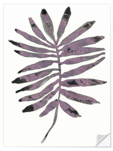 Wall sticker Leaves fossil I