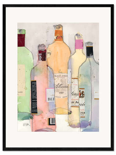Gerahmter Kunstdruck Moscato und die Anderen II