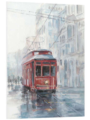 PVC print Tram Study II