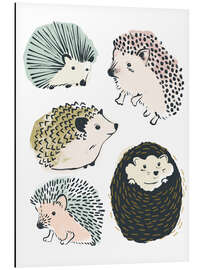 Magnettafel Niedliche Igel I