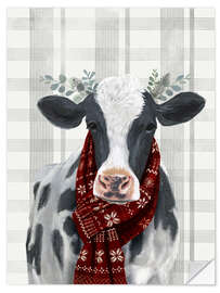 Sisustustarra Christmas Cow I