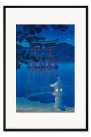 Gerahmter Kunstdruck Sternenhimmel