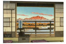 Magnettafel Morgens im Hot-spring Resort in Arayu