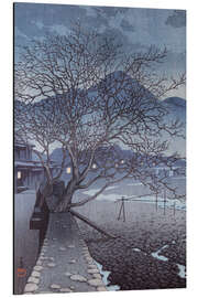 Quadro em alumínio Noite em Beppu - Kawase Hasui