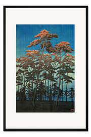 Gerahmter Kunstdruck Hikawa Park in Omiya