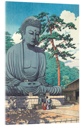 Acrylglasbild Großer Buddha in Kamakura