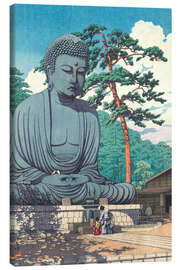 Canvas print  The Great Buddha at Kamakura (Kamakura daibutsu) - Kawase Hasui