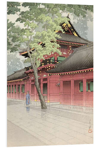 PVC-taulu After the rain at the Sanno shrine