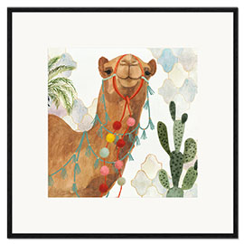 Gerahmter Kunstdruck Treffen in Marrakesch III