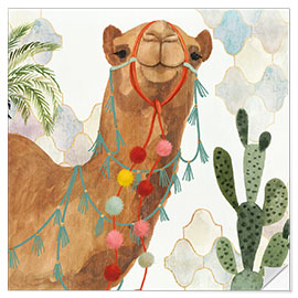 Wandsticker Treffen in Marrakesch III