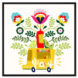 Gerahmter Kunstdruck Cinco de Mayo II