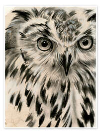 Poster  Owls portrait II - Jennifer Parker