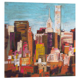 Acrylic print City color II