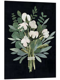 Tableau en aluminium Bouquet de papier II