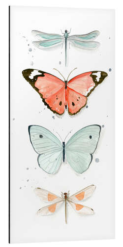 Aluminium print Butterflies I