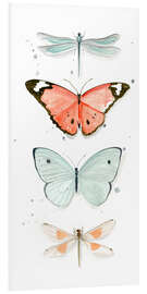 Foam board print Butterflies I