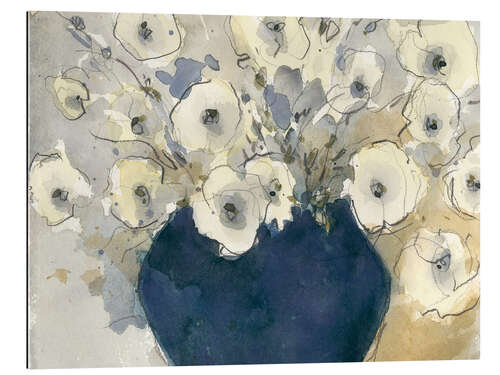 Gallery print White flowers study