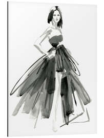 Magnettafel Abendkleid I