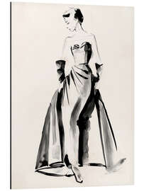 Magnettafel Klassische Kostüm Skizze I