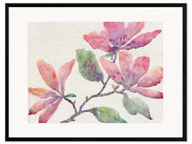 Innrammet kunsttrykk Flowering branch I