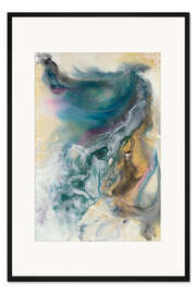 Gerahmter Kunstdruck Königin der Welt II