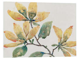 Foam board print Flowering branch II