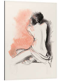 Magnettafel Weiblicher Rückenakt III