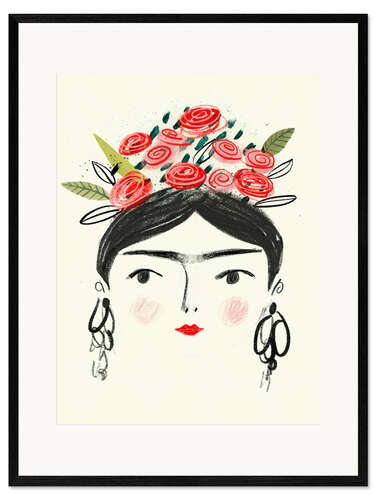 Impresión de arte enmarcada Los sueños de Frida Kahlo II