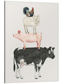 Magnettafel Bauernhof Tiere V