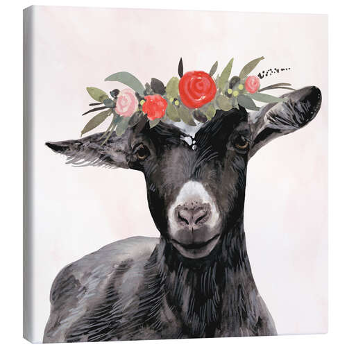 Canvas print Garden goat III