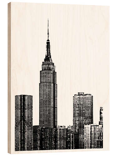 Holzbild New York III