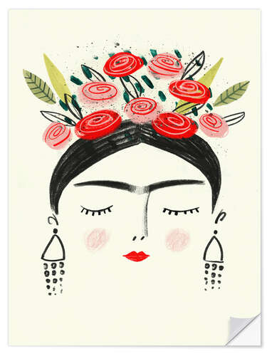 Wall sticker Frida Kahlo's dreams I