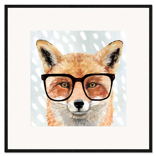 Kunsttryk i ramme Four-eyed forest dweller I
