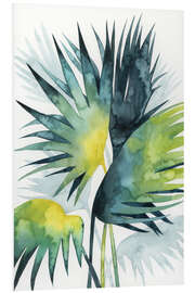 Foam board print Palm trees Composition I