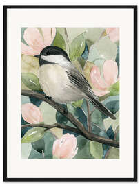 Gerahmter Kunstdruck Verdecktes Vogelhaus II