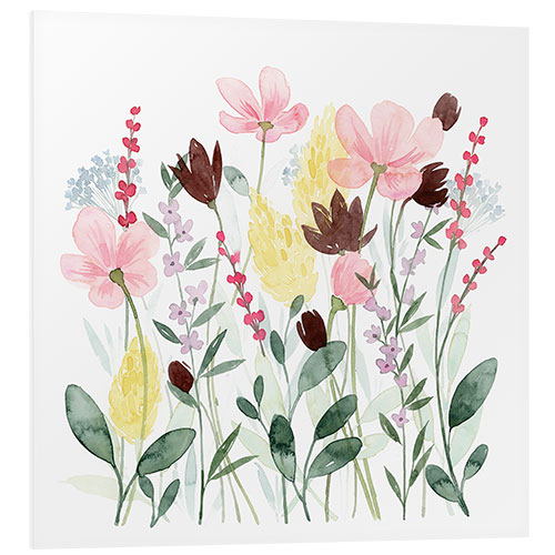 Foam board print May flowers I