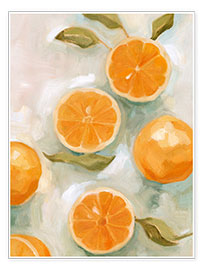 Poster Fresh citrus fruits I