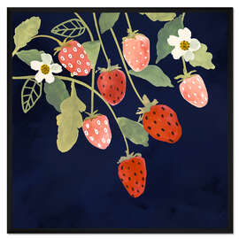 Gerahmter Kunstdruck Frische Früchte I